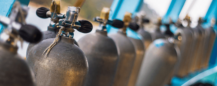 Газовые баллоны в Гражданской